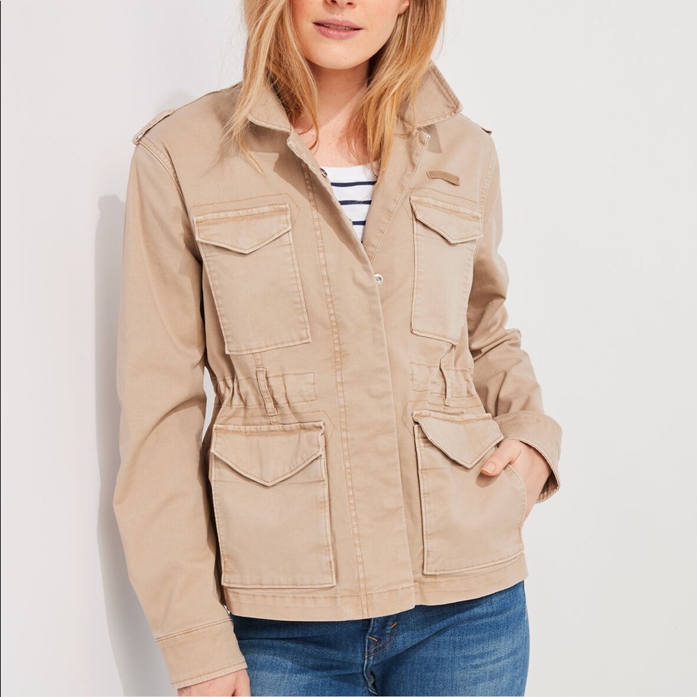 Vineyard Vines Women’s Garment-Dyed Utility Jacket size M